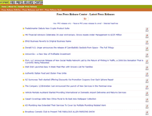 Tablet Screenshot of free-press-release-center.info